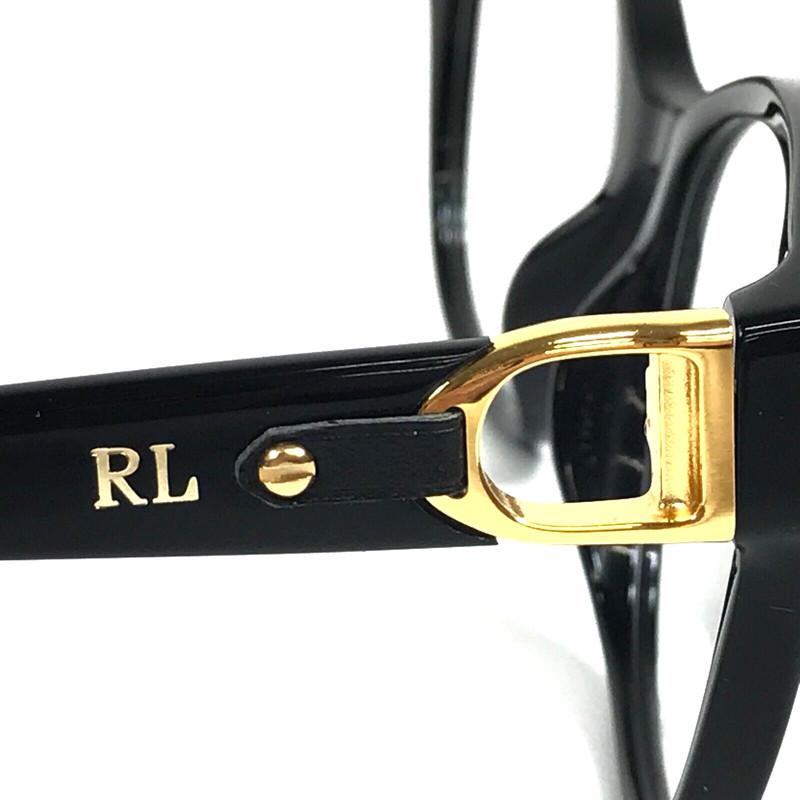Ralph Lauren Eyeglasses Frames RL6235QU 5001 Black Asian Fit Leather 54-17-140 gallery