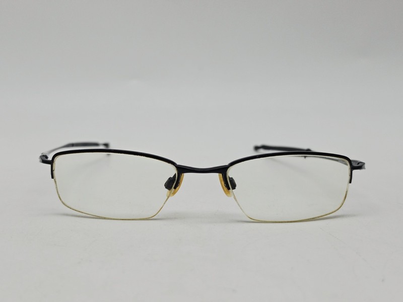 Oakley Jackknife 4.0 Eyeglasses Frames Polished Black Unisex Half Rim 138 mm gallery