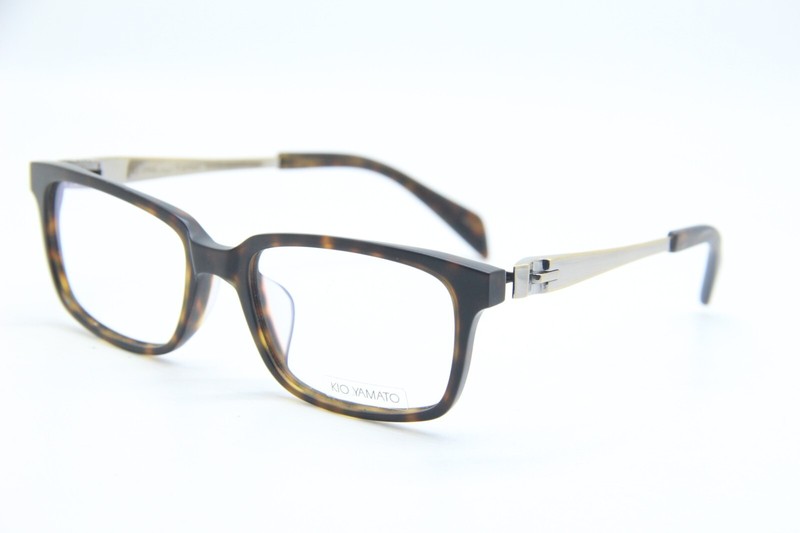 NEW KIO YAMATO KT-176U 02 HAVANA BRONZE AUTHENTIC EYEGLASSES 52-17