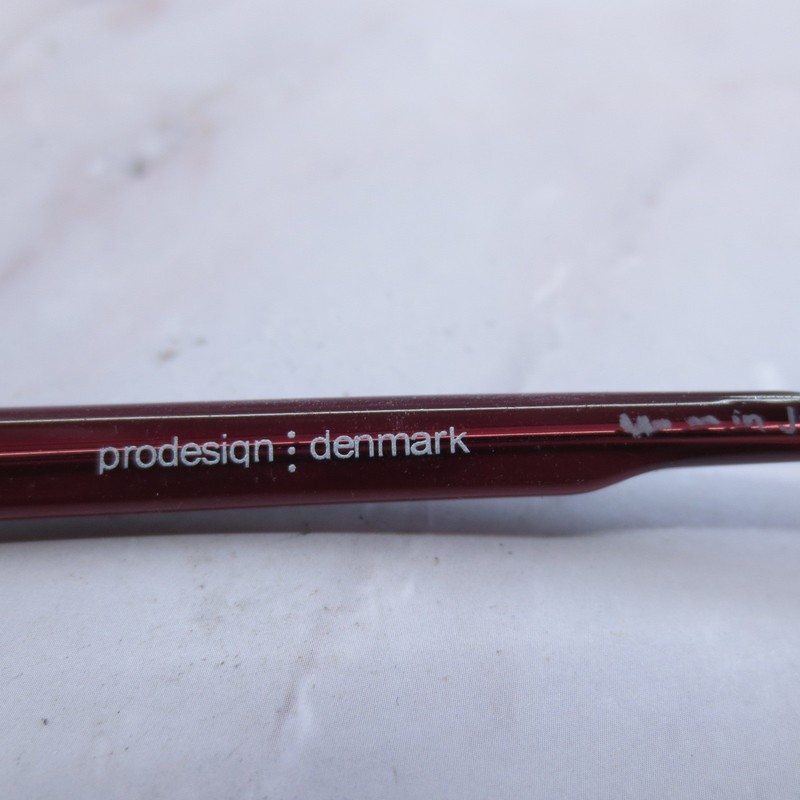Prodesign Denmark 1398 c.3831 Eyeglasses Burgundy Pure Titanium 52-17-140 AH gallery