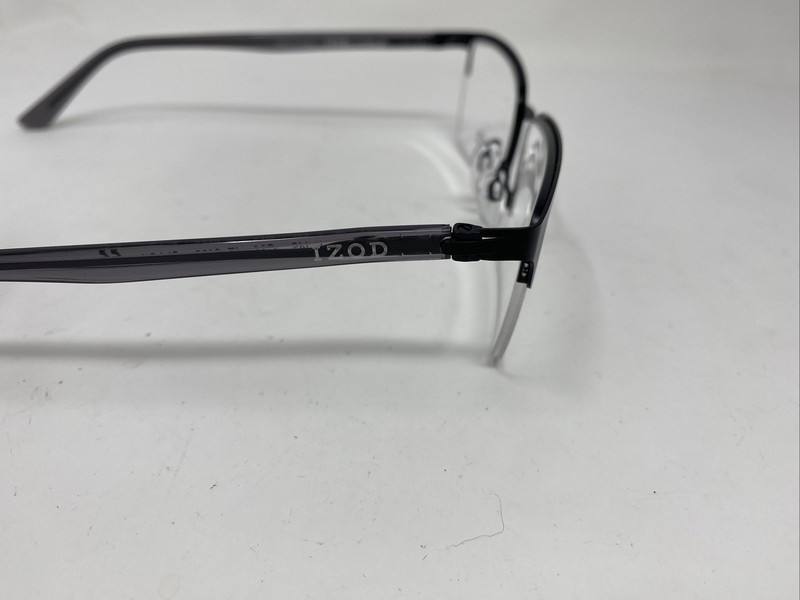 IZOD IZ 2109 BLACK GRAY 55/17/145 EYEGLASSES FRAME !R46 gallery