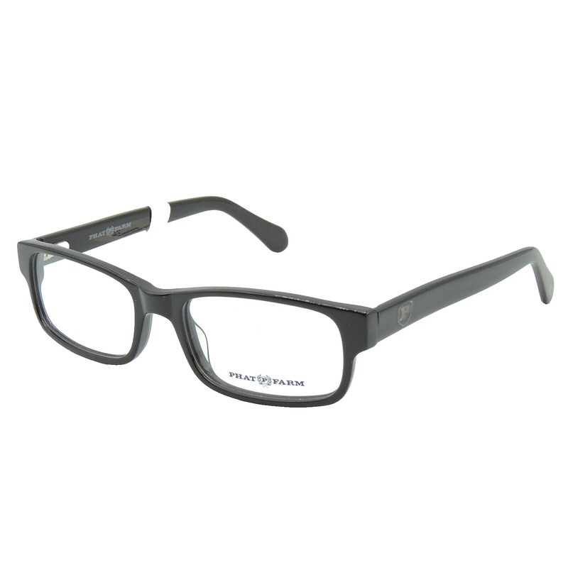 Phat Farm 710 Black Eyeglass Frame 54 18 140