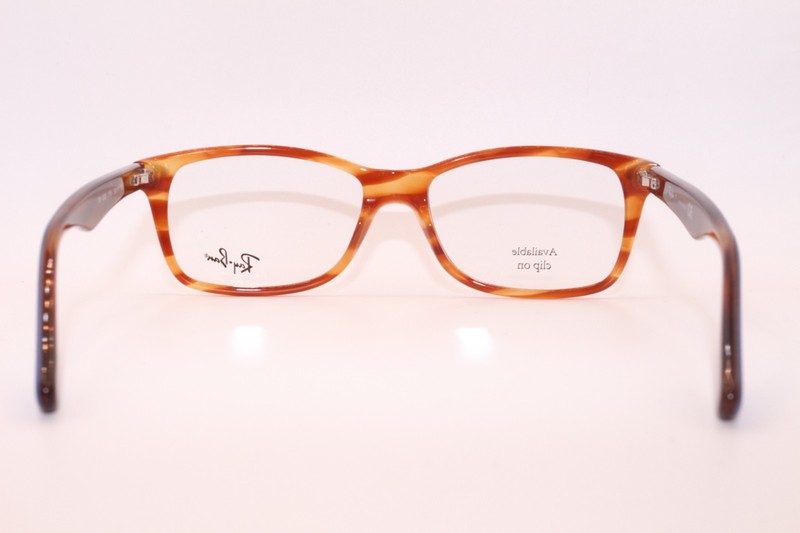 NEW RAY-BAN RB5228 5799 BROWN BLUE AUTHENTIC DESIGNER FRAMES EYEGLASSES 53-17 gallery