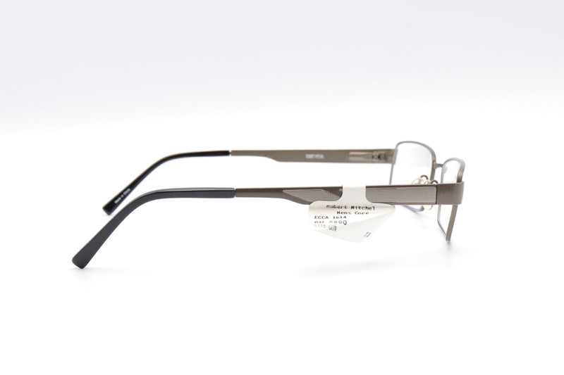 ROBERT MITCHEL RM 0008 Brown-Gunmetal 53-18-140 Eyeglass Frames Flex Hinges T81 gallery