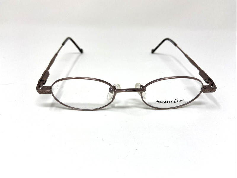 SMART CLIP EYEGLASSES FRAME 221 CHAMPAGNE PINK ROSE 44/19/140 SMALL LY35