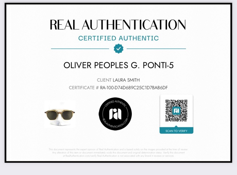 Oliver Peoples Gio Ponti-5 Eyeglasses Clip-On Sunglass Black Brown Havana w/case gallery