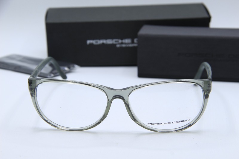 NEW PORSCHE DESIGN P'8246 B CLEAR GREEN AUTHENTIC FRAMES EYEGLASSES 56-14 gallery