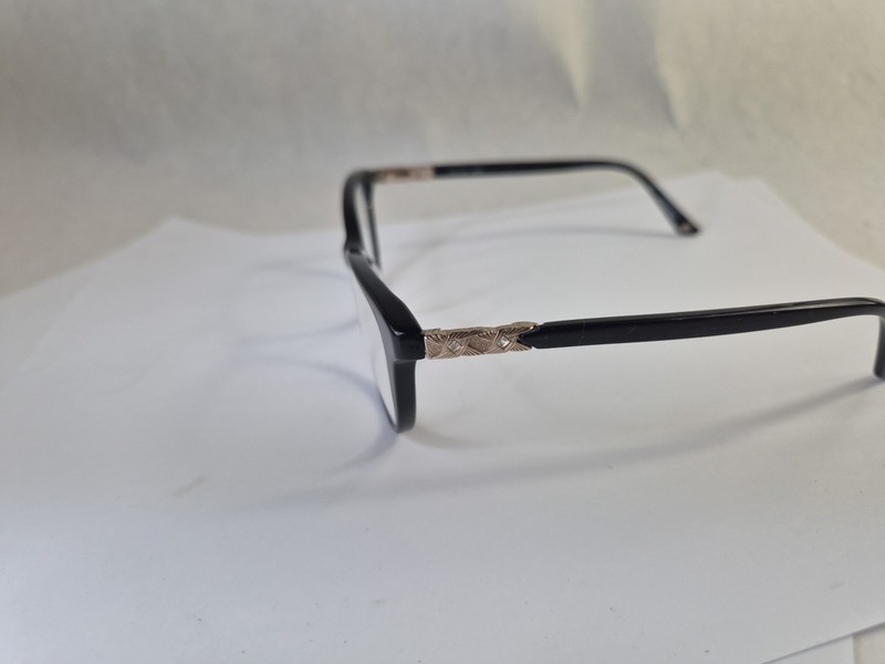 Bulova Eyeglasses, Tula, 51-17-140 Black Plastic Full-Rim, Designer, Frames Only gallery