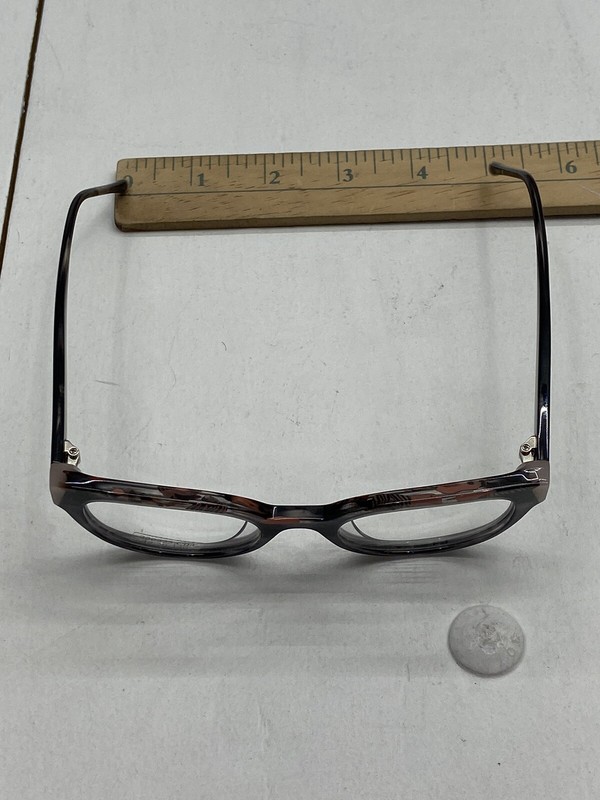 ZEN Gorosabel Brown Marble Eyewear Glasses Frames Clear Lens 220225 C04 gallery