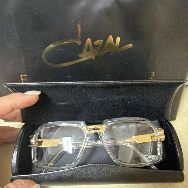 CAZAL MOD 6004 56 17 145 COL 004 CRYSTAL/GOLD gallery
