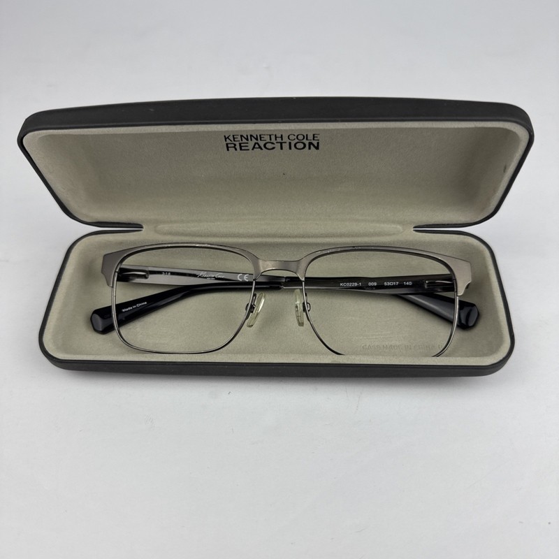 Kenneth Cole New York Eyeglasses KC0229-1 009, 53-17-140 Gunmetal Frames Only