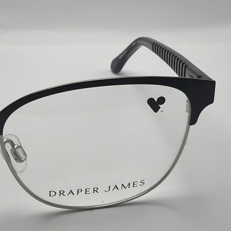 Draper James DJ5045 001 Black Floral 53/17 140 Full Rim Eye Frames Women 4817 gallery