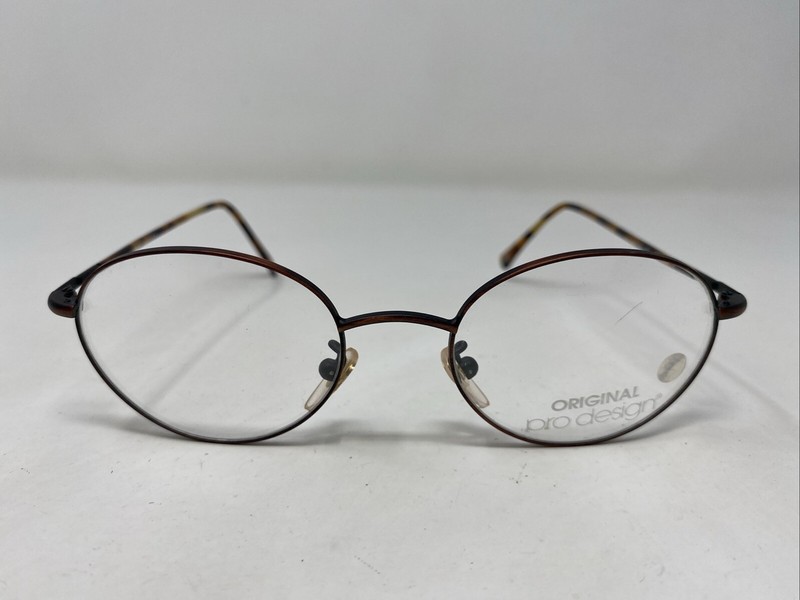 Prodesign Denmark Italy Zen 501 C23 48-18 Demi Brown Eyeglasses Frame “R93