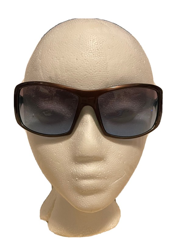 Puma Abstract Brown & Blue Sport Sunglasses PU 15036 BR