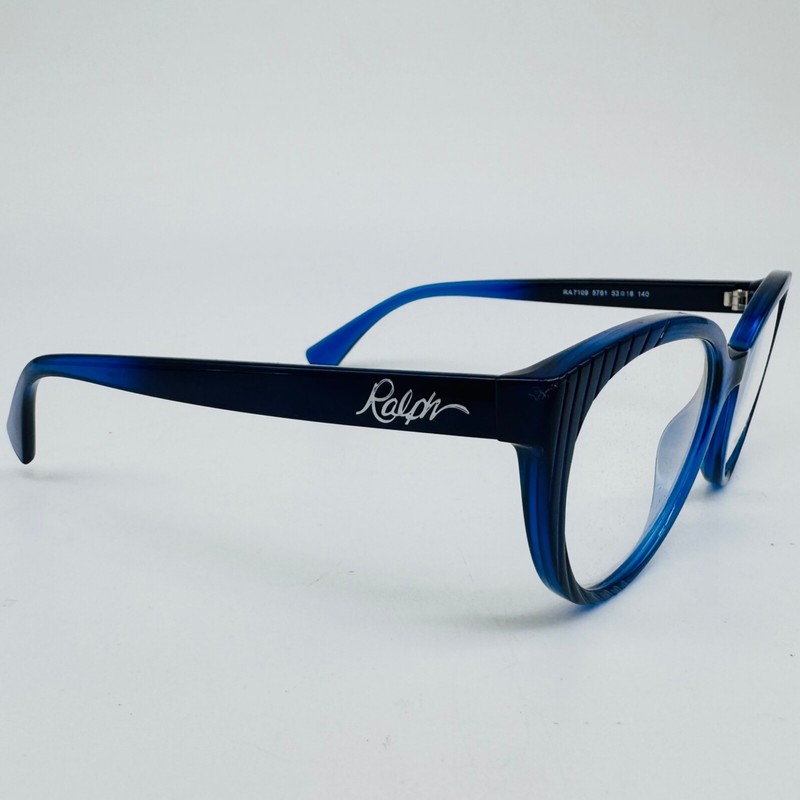 Ralph Lauren RA 7109 5781 Unisex Eyeglasses 53-16-140mm-Blue/BLACK-100% Original gallery