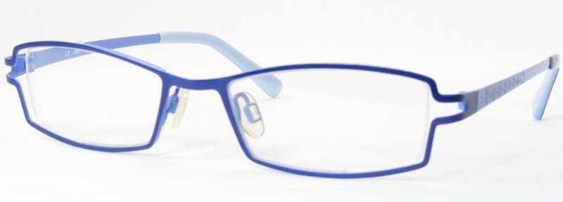Opdo 7252-1 Blue Unique Rare EYEGLASSES GLASSES METAL FRAME 48-18-140mm