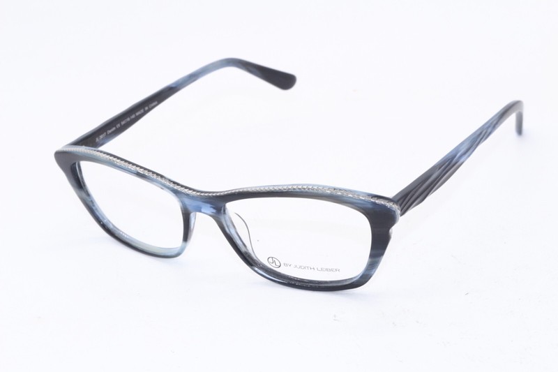 NEW JUDITH LEIBER DENIM JL3017 SPARKLED RIM AUTHENTIC FRAMES EYEGLASSES 54-16
