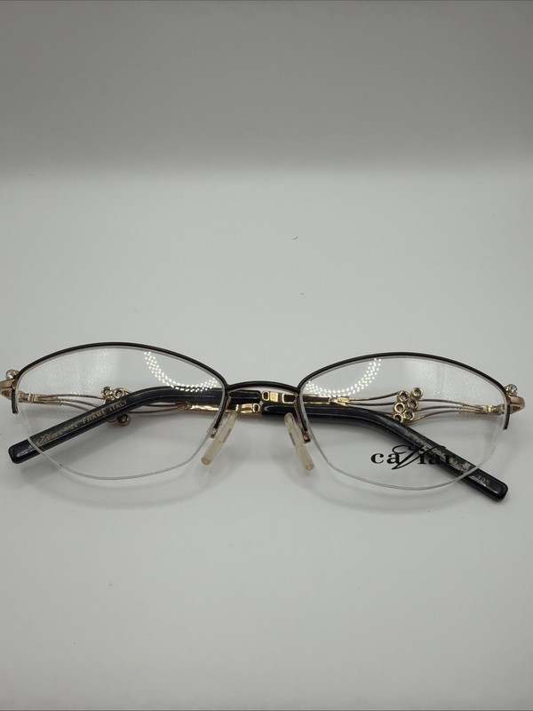 AUTHENTIC DESIGNED OPTICAL EYEGLASSES FRAME M1911 S 51-18 -135 BY CAVIAR Italy