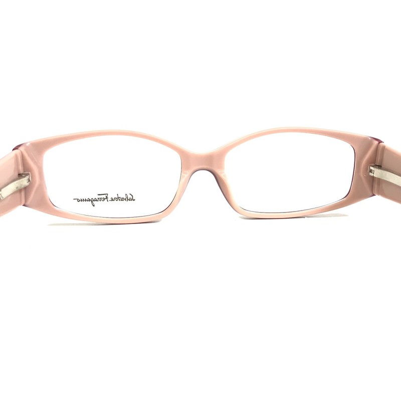 Salvatore Ferragamo Eyeglasses Frames 2645-B 589 Red Pink Beige 52-15-135 gallery