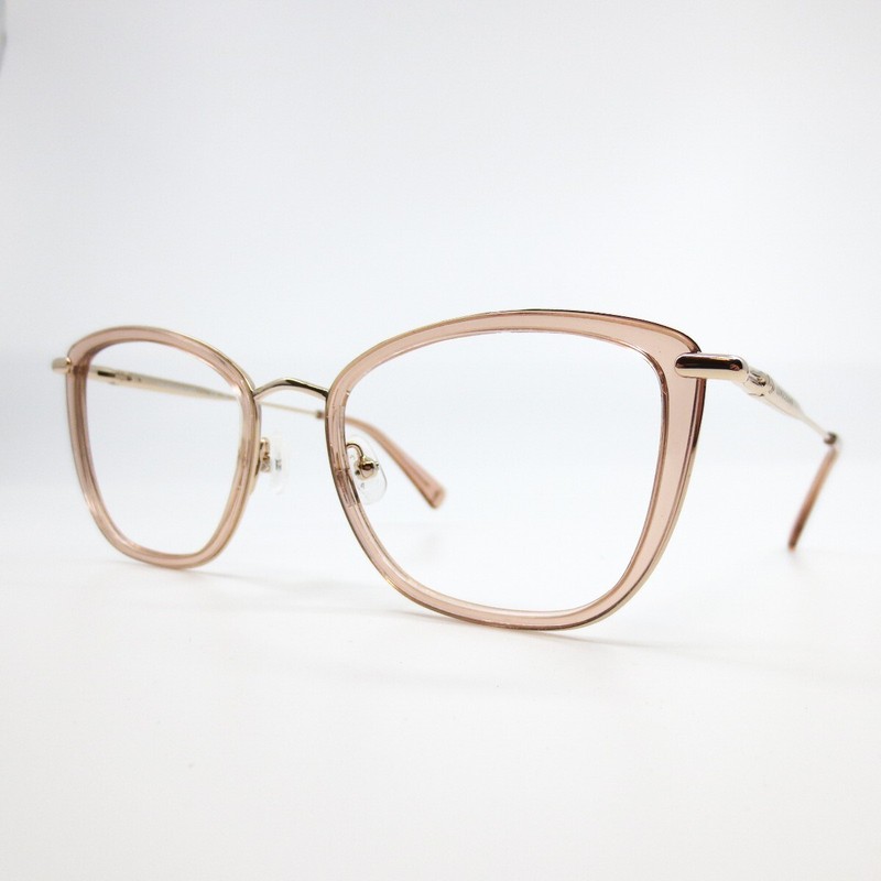 Longchamp Eyeglasses Frames LO2660 601 Clear Pink Gold Cat Eye Square 51-19-140 gallery