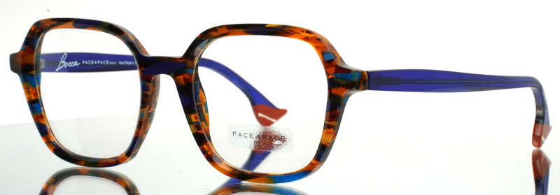 FACE A FACE Bocca Sculpt 2 3004 Blue Tiziano Womens Eyeglasses 51-20-145 B:44 F gallery