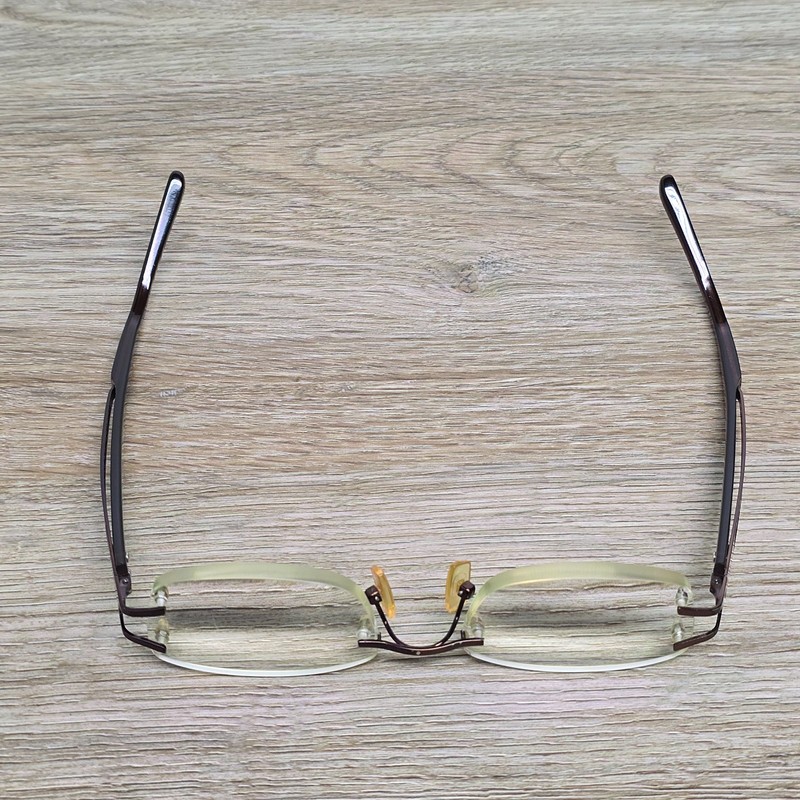 Vintage Polo Sport Japan Eyeglasses PS8135 COL.105M 51-17-135 Rimless RARE gallery