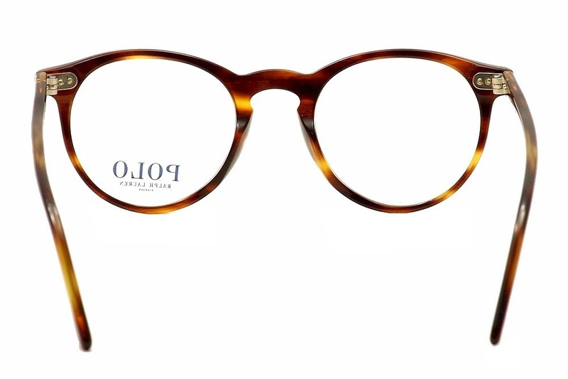 Polo Ralph Lauren Eyeglasses PH2083 2083 5007 Havana Striped Optical Frame 48mm gallery