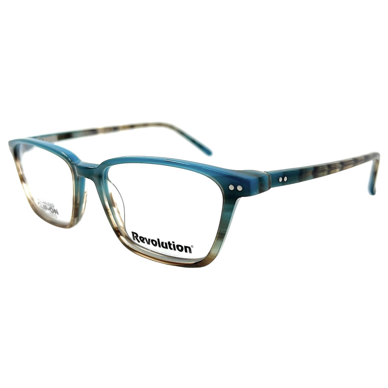 REVOLUTION – BISBEE TEA 51/16/135 – NEW Authentic EYEGLASSES & POLAR SUN CLIP
