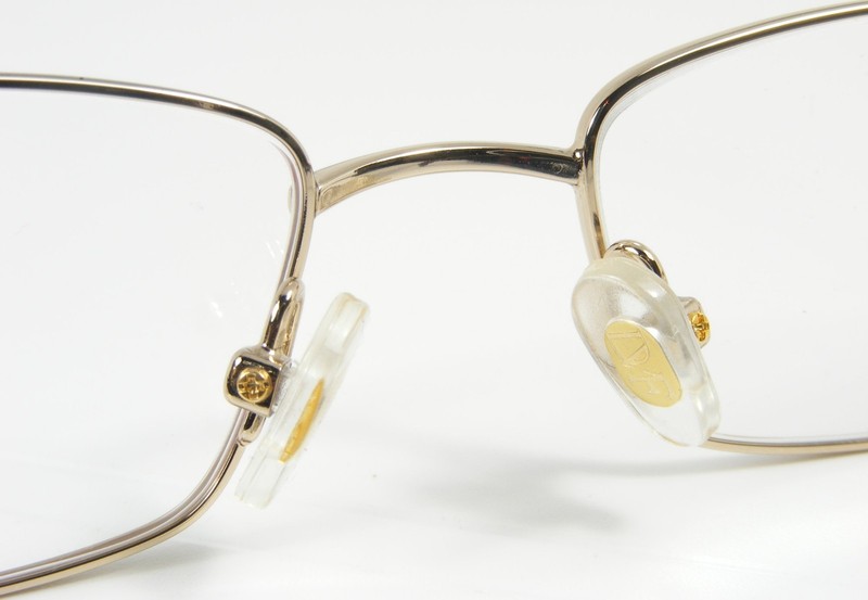 DIANE von FURSTENBERG DVF8003 718 Pale Gold Metal Eyeglasses Frame 53-16-135 NEW gallery