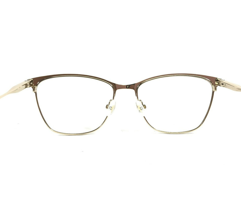 Longchamp Eyeglasses Frames LO2146 001 Black Gold Cat Eye Full Rim 53-16-140 gallery
