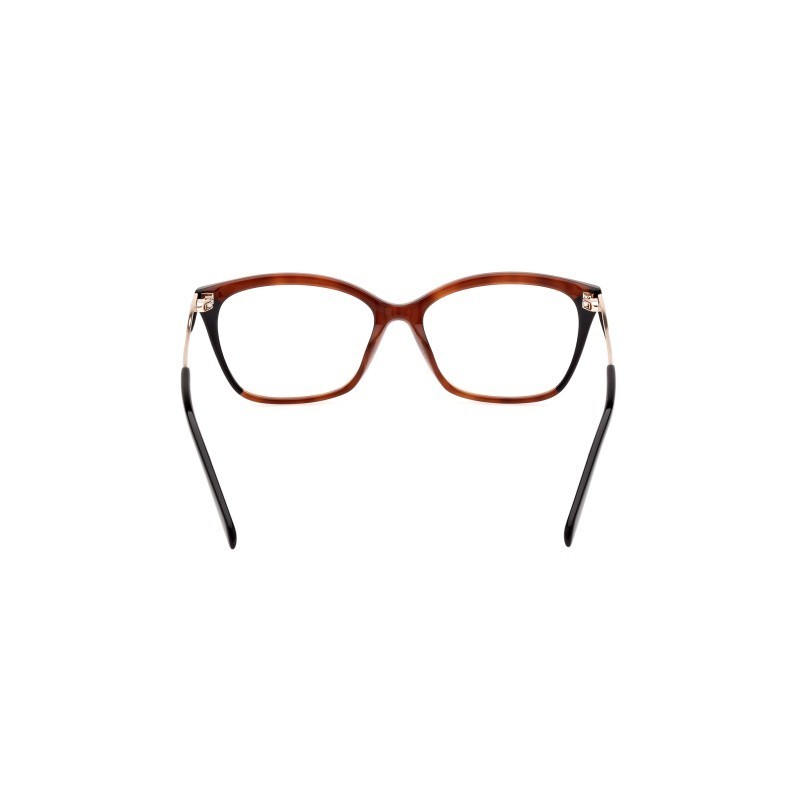 Emilio Pucci EP5225 053 Tortoise Plastic Cat Eye Eyeglasses Frame 55-15-140 gallery