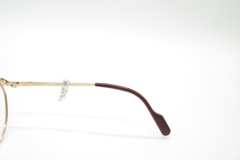 Vintage Alpina 2180 33 364 05 Green Gold Oval Glasses Frame NOS gallery