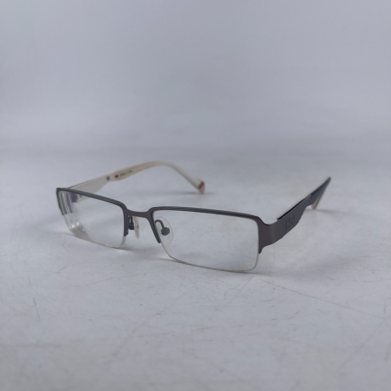 NBA 510 Women Eyeglasses Frame Black Plastic Rectangle 52-17-135mm