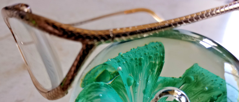 ROBERTO CAVALLI GAIA 487 042 54-14-130 GOLD EYEGLASSES FRAMES ITALY gallery