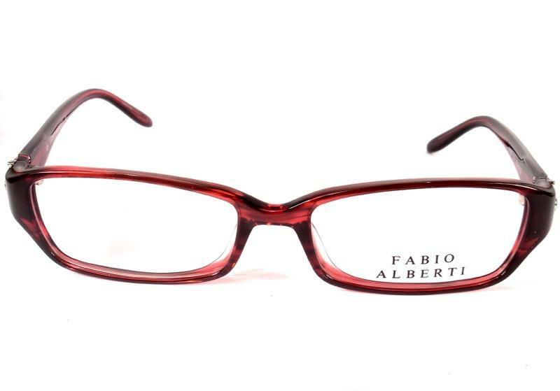 Fabio Alberti FA900 Burgundy 2 Women Eyeglasses Frame Western Optical gallery