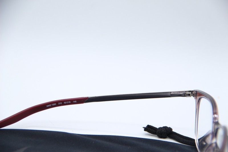NIKE JUST DO IT 7283 212 CRYSTAL BRN AUTHENTIC DESIGNER EYEGLASSES W/CASE 52-16 gallery