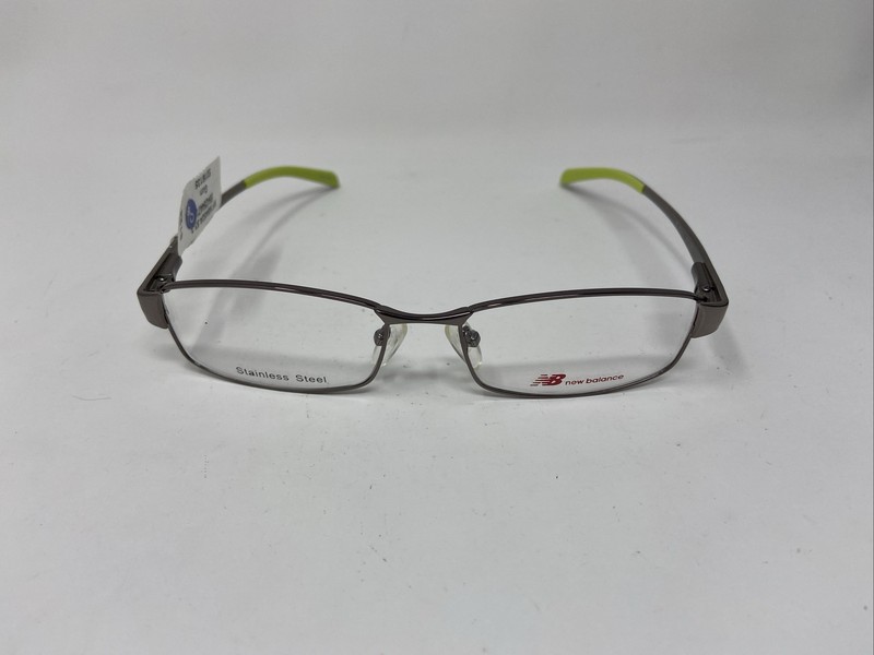 NEW BALANCE EYEWEAR NB 452A-3 GUNMETAL 51/16/135 FLEX HINGE EYEGLASSES F605