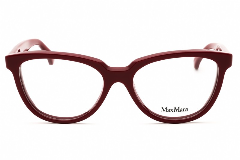 MAX MARA MM5143 066 Eyeglasses Shiny Red Frame 53mm gallery