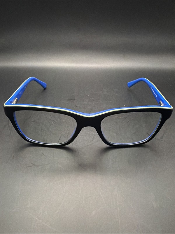 Ray-Ban Junior RB 1536 3600Kids Eyeglass Frames Black/Blue/Green 48-16-130 Case