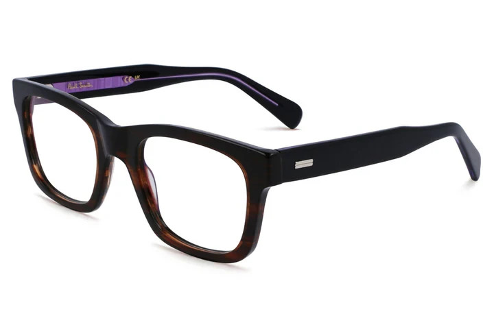 New Paul Smith Eyeglasses Griffin Havana 53-22-145 ITALY Retail $300+ with Case