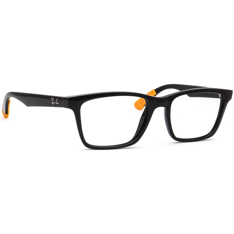 Ray-Ban Eyeglasses RB 7025 5417 Polished Black Square Frame 55[]17 145