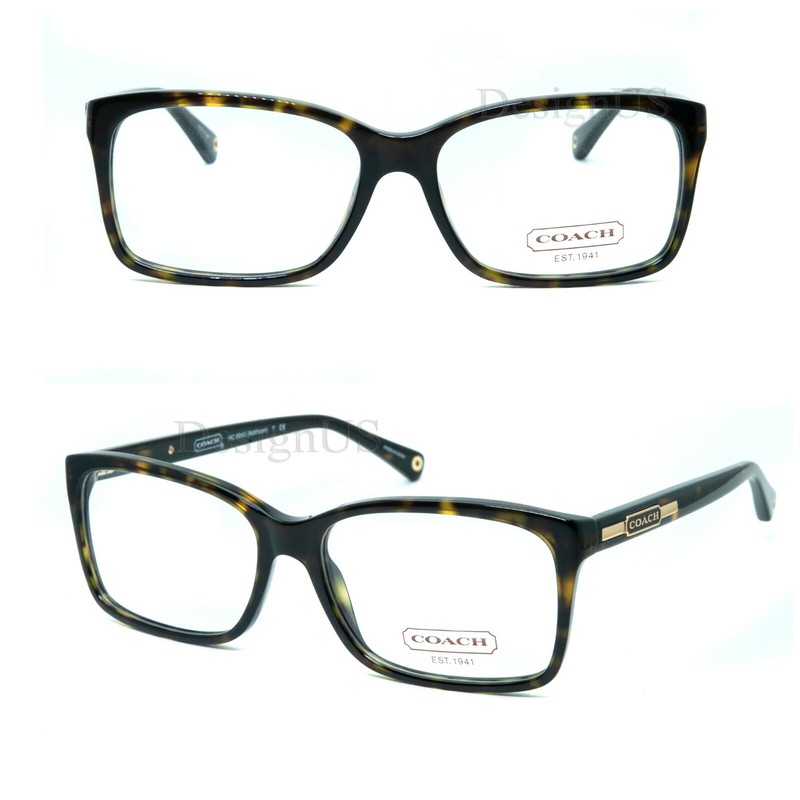 Coach HC6043 Addison 5120 Dark Tortoise 54/15/135 Eyeglasses – New