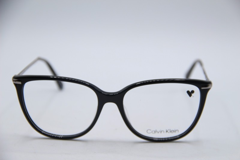 NEW CALVIN KLEIN CK 22500 001 BLACK GUNMETAL AUTHENTIC FRAMES EYEGLASSES 54-16 gallery
