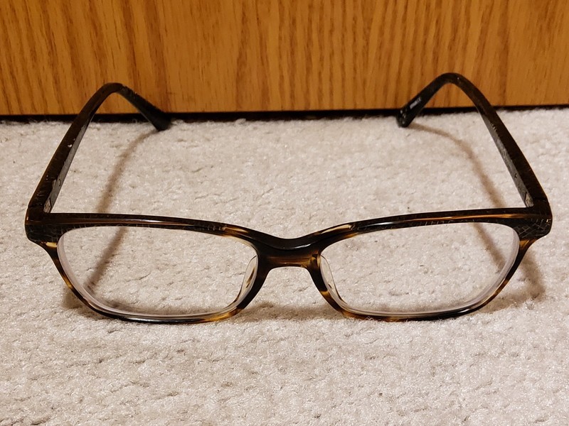 ETNIA BARCELONA “HALLE” Spain BKBR Crystal Tortoise Eyeglasses Frame 54-15-142