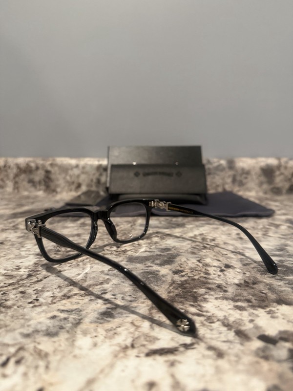 CH Style 2273 Black Full Rim Plastic Blue Light Eyeglass Frames 53-18 138mm gallery