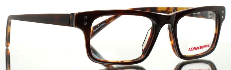 MIKLI ML1229 C01J Tortoise Mens Rectangle Full Rim Eyeglasses 51-19-145 B:33 gallery