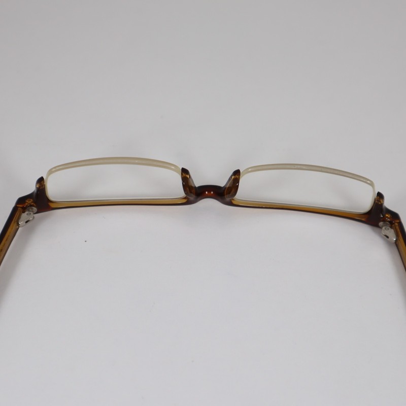 Vintage BOOTH & BRUCE ENGLAND Model 1051 Cola Sunshine Eyeglasses Frames gallery