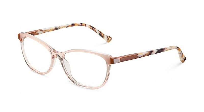 NEW Etnia Barcelona BAVIERA Eyeglasses Pink Brown 100% AUTHENTIC