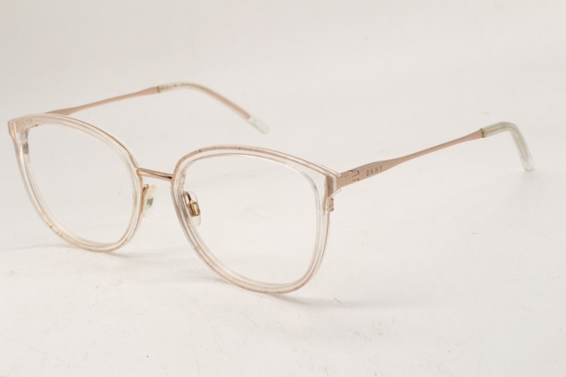 DKNY DK7011 976 ROSE GOLD CRYSTAL AUTHENTIC DESIGNER EYEGLASSES 54-19