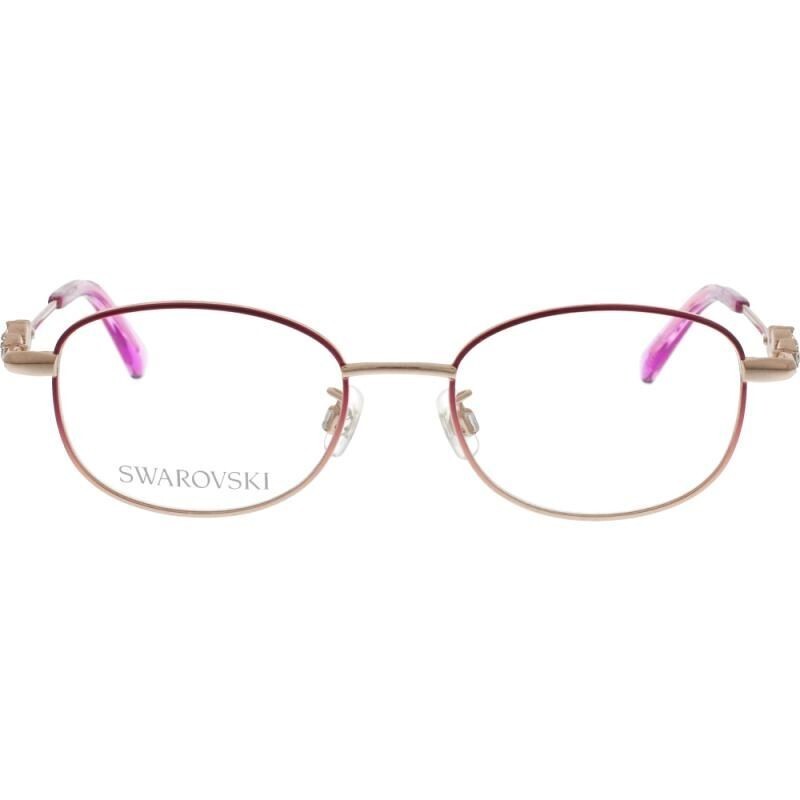 Swarovski SK 5465-D 083 Purple/Violet Gold Metal Frame 50-18-145 Asian Fit